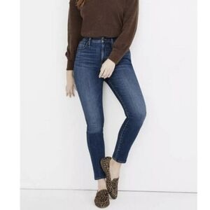 Madewell 10" High-Rise Skinny Jeans - Size 29 /8